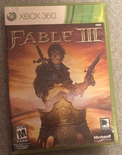 Fable iii microsoft xbox 360 - xbox,